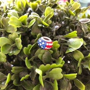 Red, White, & Blue Pandora Charm